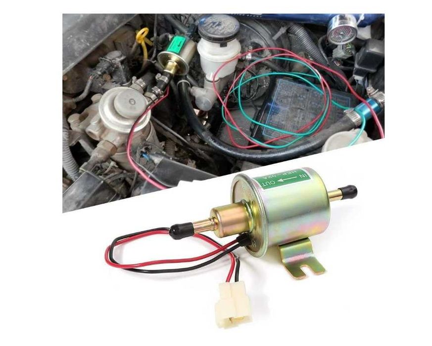 12V Електрическа външна горивоподкачваща помпа за ниско налягане