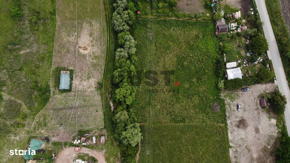 Teren 3.800 mp plat | Corușu | ideal dezvoltare | acces bun | 0% comis