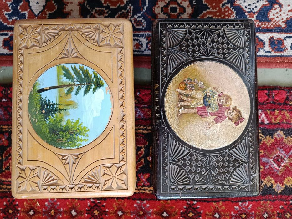 2 шкатулки для украшений