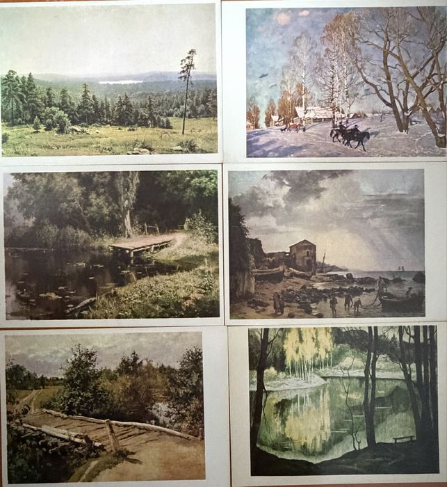 Открытки Третьяковской галереи