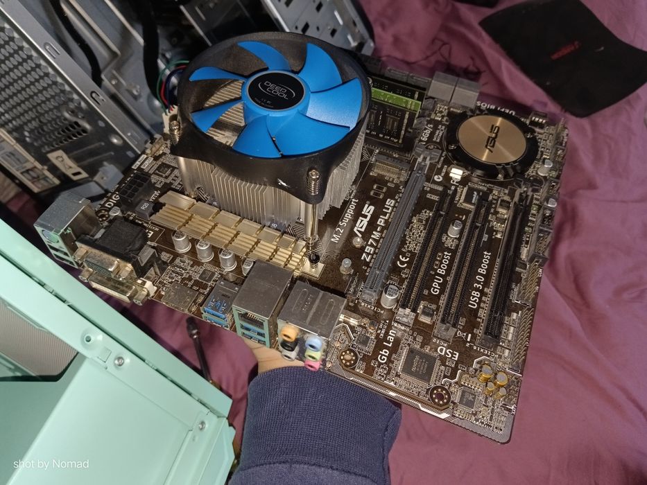 Материнская плата intel 1150 Asus Z97