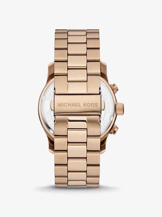 Michael Kors
Oversized Runway Beige Gold-Tone Watch