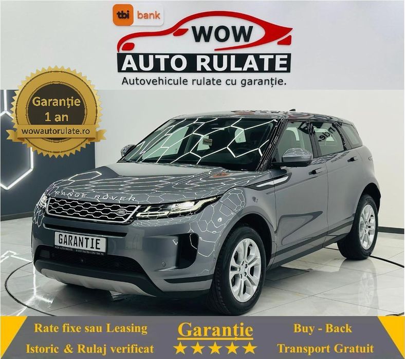 Land Rover Range Rover Evoque 2021 2.0D E6 Garantie 12 Luni Rate Avans 0 Doar cu Buletinul