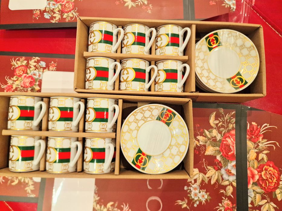 Set 12 piese cafea,potrivite cadou, cutie, saculet