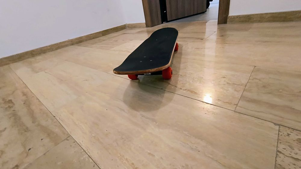 Скейтборд Big Foot, 71,5 x 20 см, ABEC-3, дърво, зелен