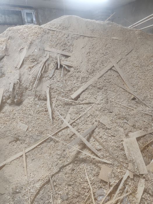 Опилки древесные сосна береза