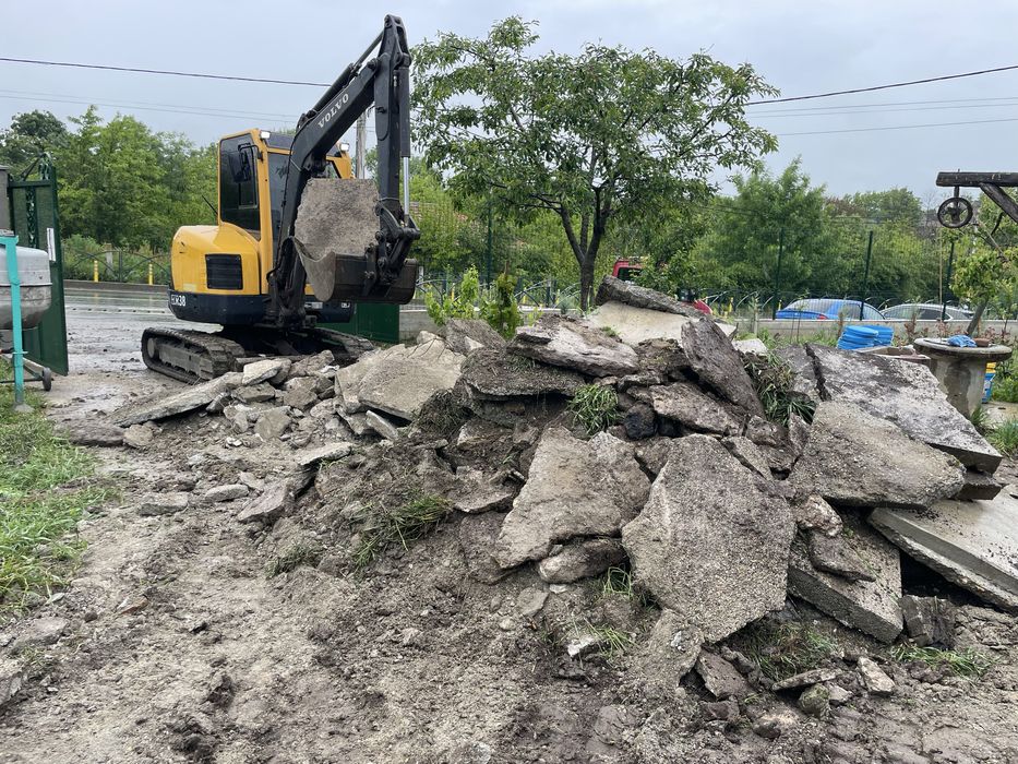 MINIEXCAVATOR CRAIOVA inchiriez miniescavator mini buldo excavator