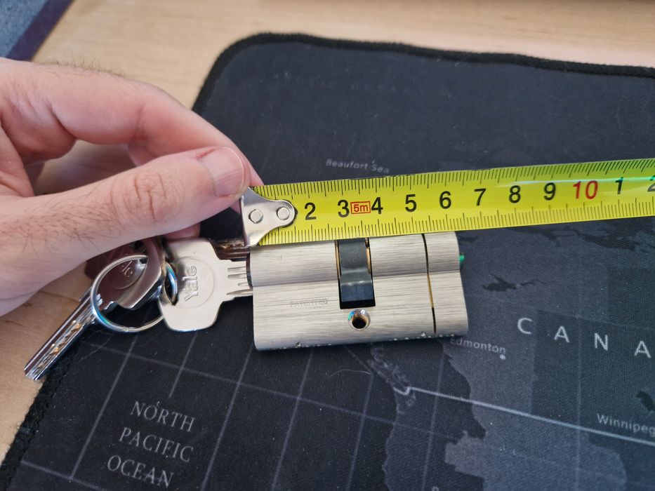 Патрон за врата Yale 6 см