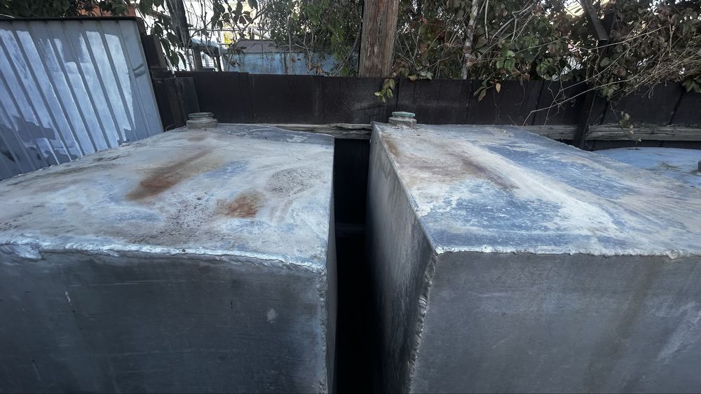 Алюминивый бак соляркий