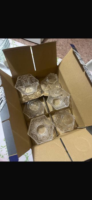 Хрустальный набор  1000 тг каждый