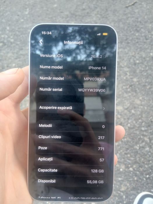 Vand iphone 14 mov