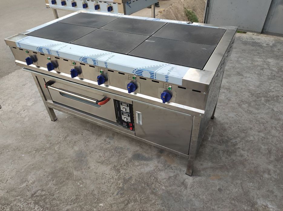 Плита электрическая из нержавейка