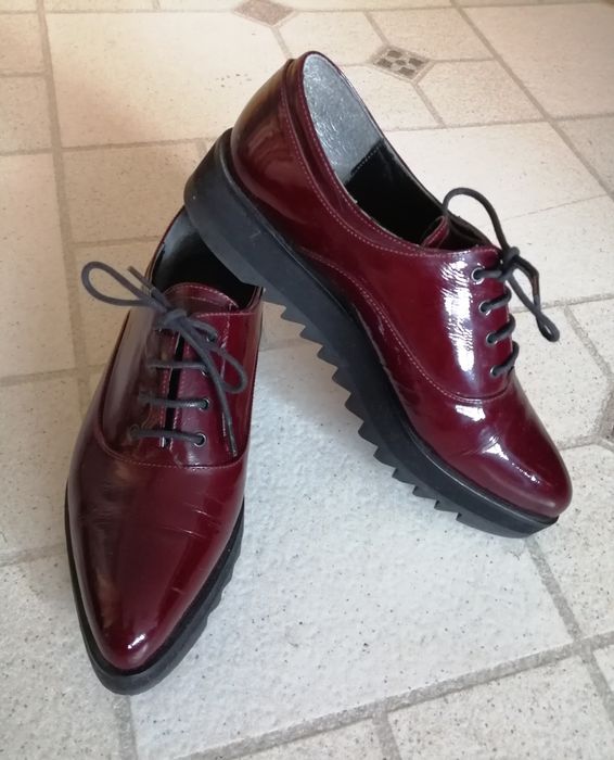 Ingiliz обувки бордо 38 номер