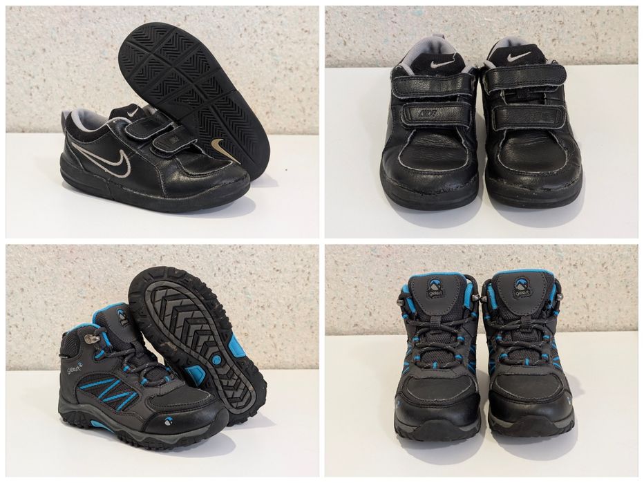 Маратонки Nike и боти Gelert