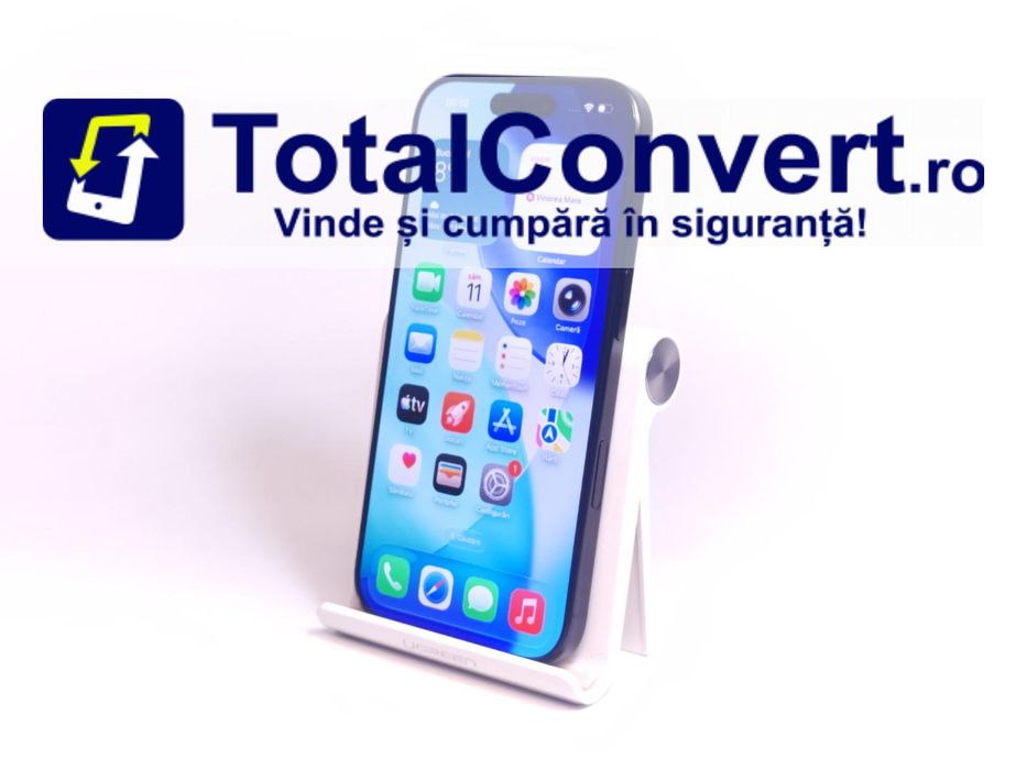 Apple iPhone 16 Pro 128GB Black Titanium, Garantie 24 luni | #D92434