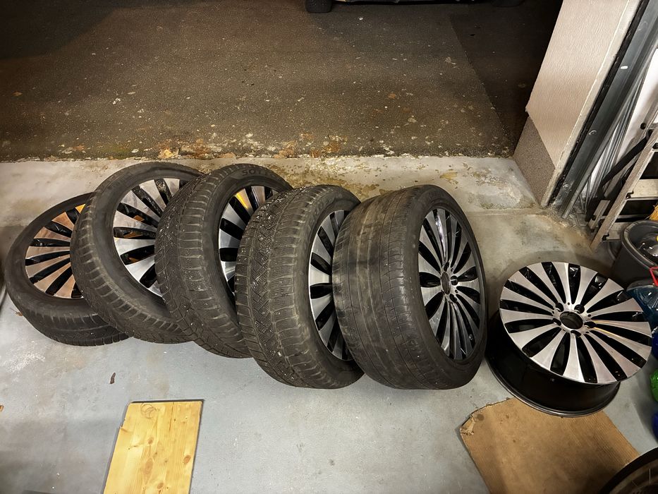 6 roti E klass w213 -cauciucuri iarna