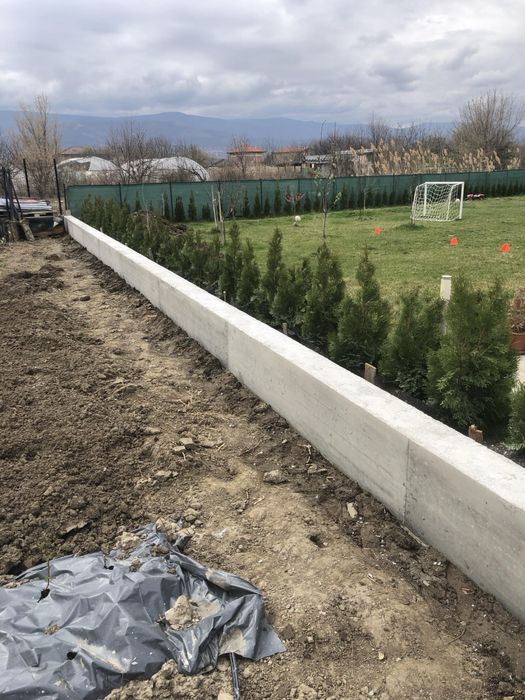Цялостно изграждане на огради, изкопи, къртене