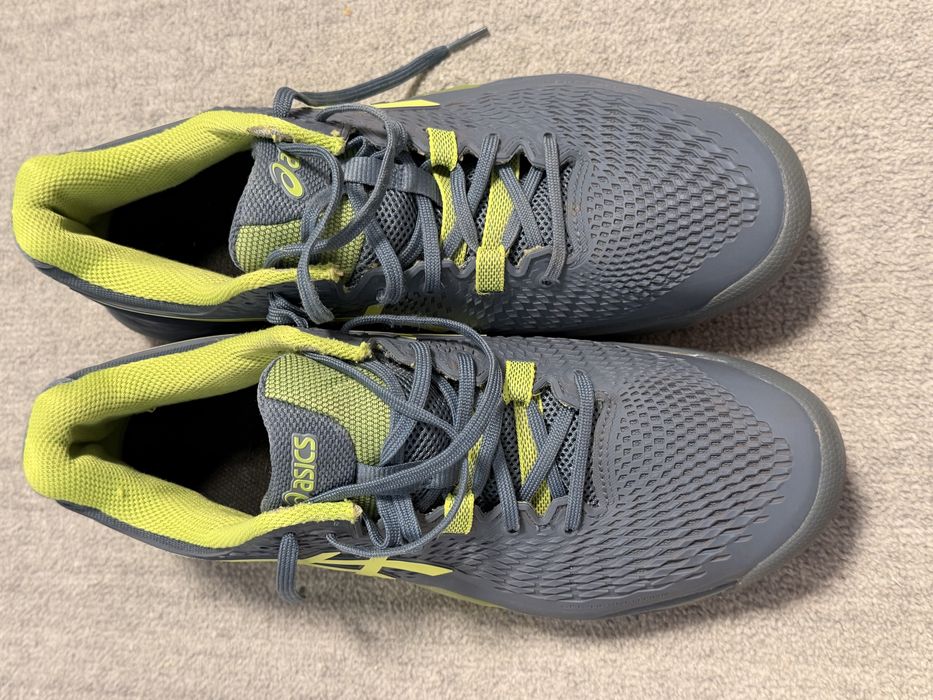ASICS Gel-Resolution 9 tenis – mărimea 45 – gri/verde