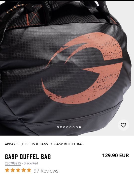 GASP - Duffel Bag - Фитнес сак