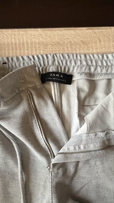 Zara памучен панталон