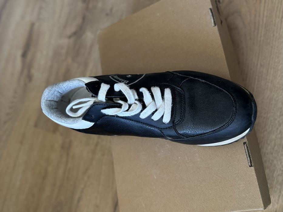 Adidasi Blauer Negru cu Alb