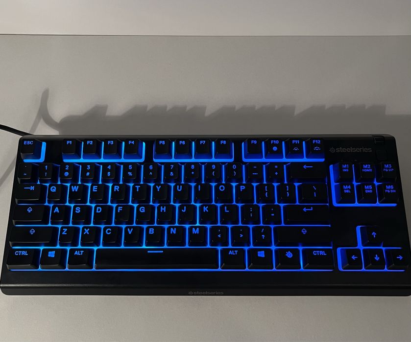 Гейминг клавиатура SteelSeries - Apex 3 TKL, RGB, US, черна