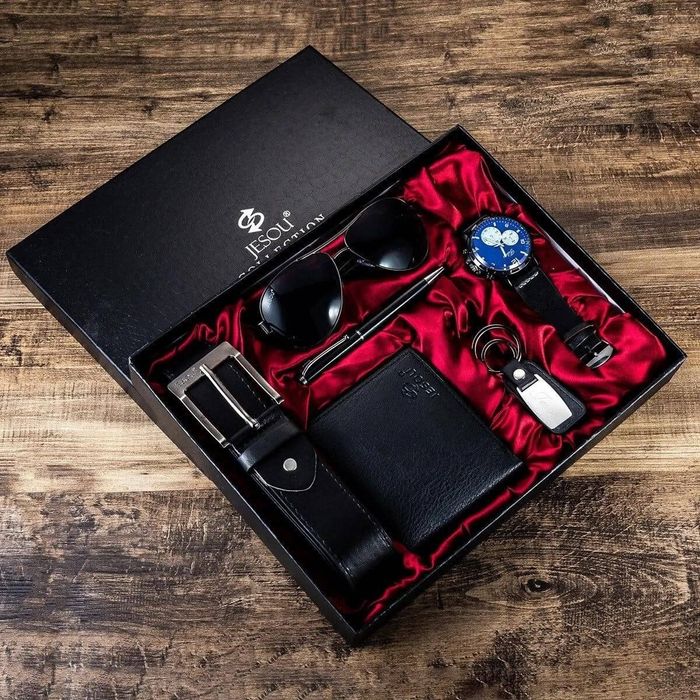 Jesou Collection мъжки подаръчен комплект, 6 в 1