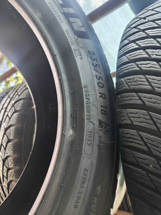 Set Anvelope Iarna Michelin Pilot Alpin 5 235 50 R18