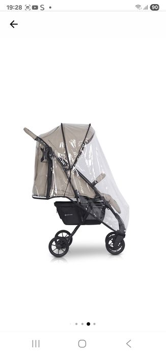 Carucior Euro Cart Volt Pro 0-36 luni Black Edition, Fossil