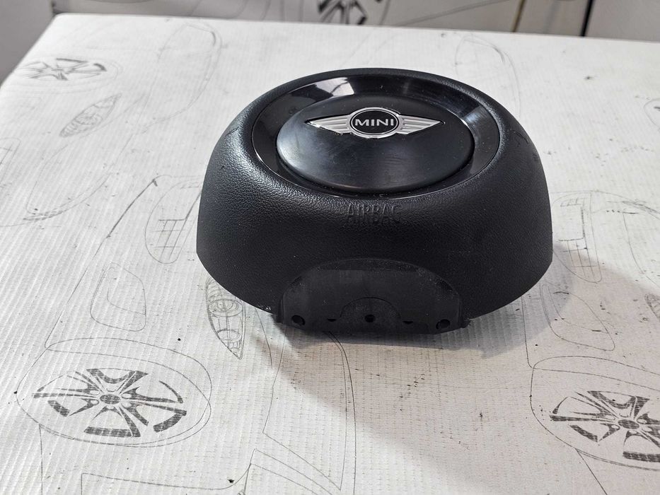 Airbag volan Mini One / Cooper / Coupe R56 / R55 / R57 / R58 / R59 / R60 2006-2014 2011 1.6D 82kW Cod OEM: 6791373-02, 32306791372, 6791372 (5F3)