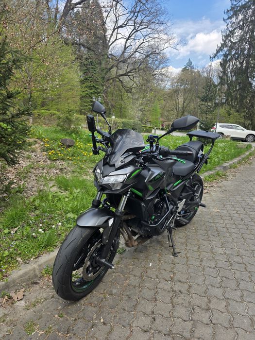 Kawasaki Z650 (2024) A2 35kw Abs kts top case Crash bar kit coborâre