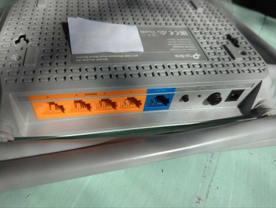 TP-LINK Archer A5
AC1200 Wireless Dual Band Router Интернет рутер (5G)