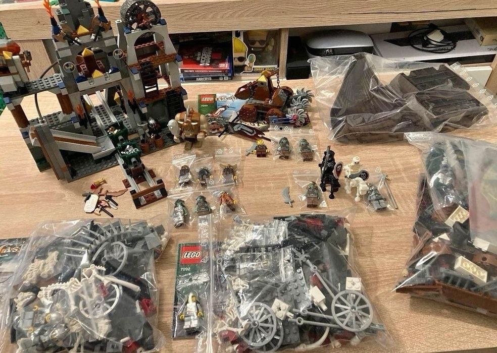 LEGO Castle Fantasy Era collection 7036, 7040, 7048, 7092