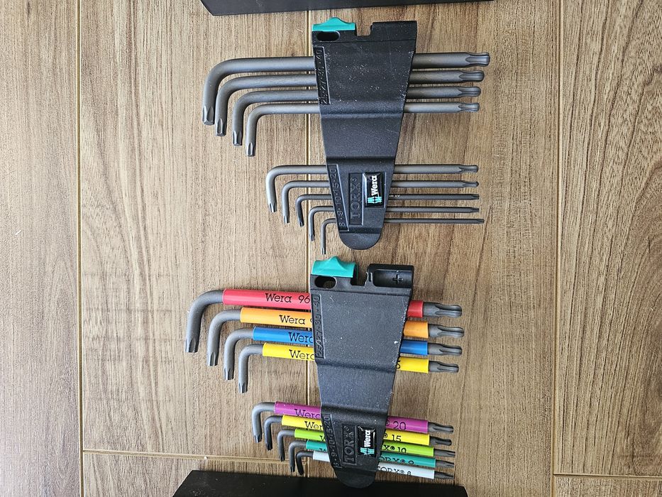 Set 9 chei Torx WERA Multicolor