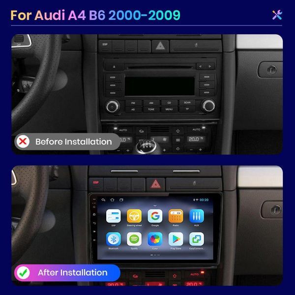 Audi A4 B6 Мултимедия Навигация Android