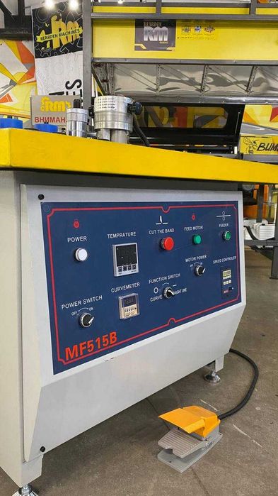 Криволинейный кромкооблицовочный станок