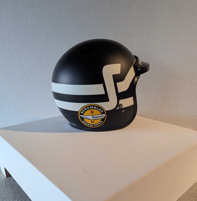 Cască moto BELL Ducati Scrambler, retro, mărime M (57-58)