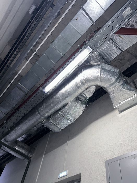 Монтаж системы вентиляций