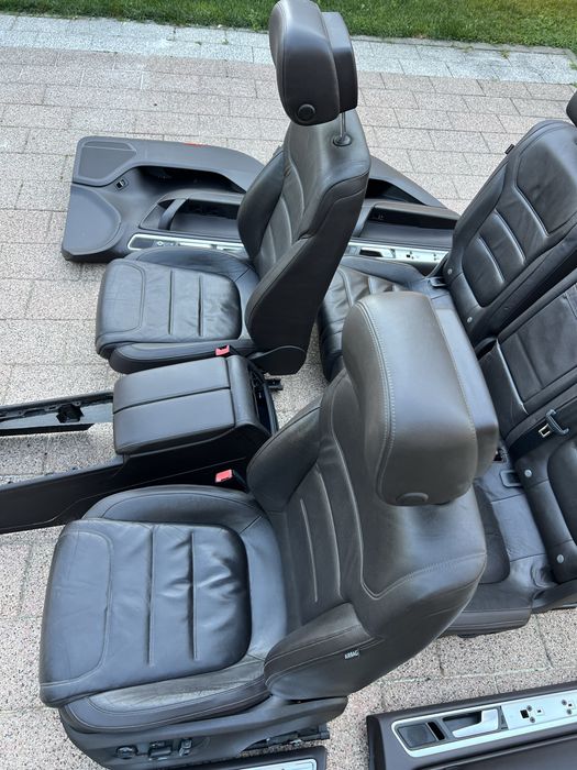 Interior electric piele completet ,touareg 7p
