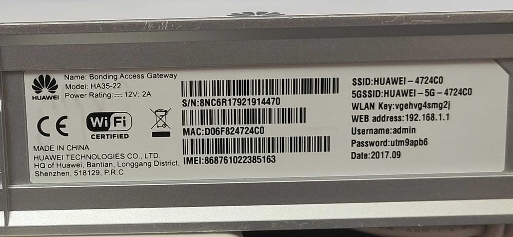HUAWEI 4G Router  cu sim HA335-22 liber