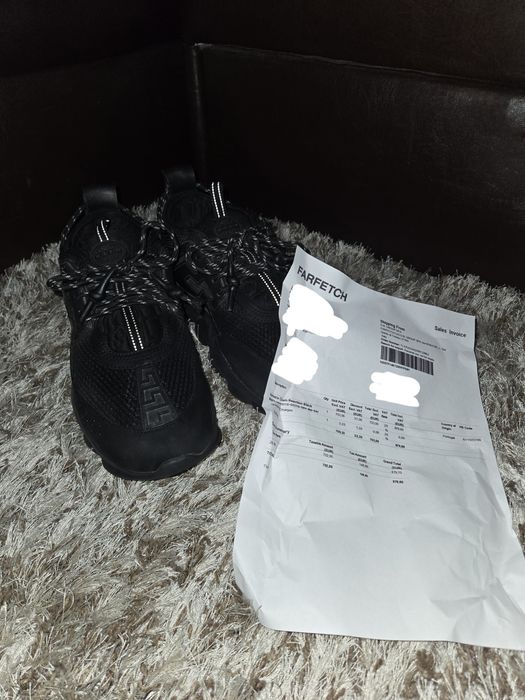 Versace Chain reaction black originai