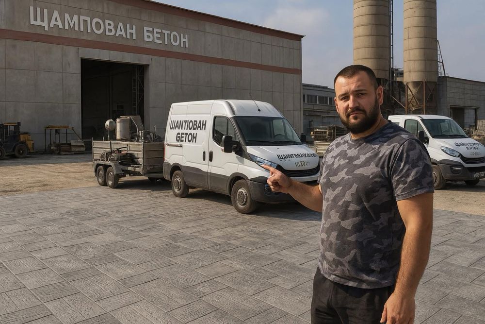 USA Щампован Бетон , ресан , шлайфан и всичко за вашия двор