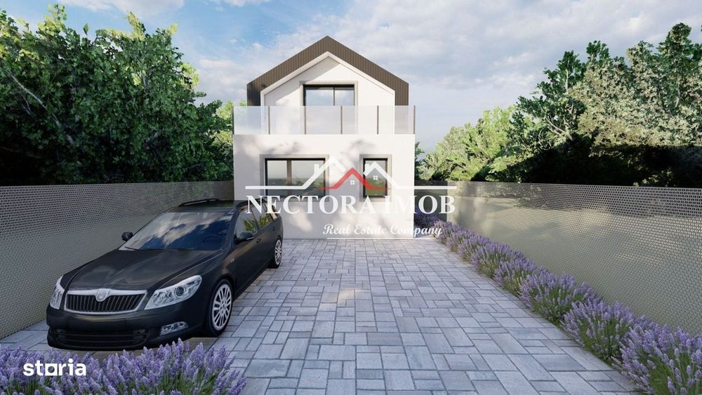 NECTORA IMOB-Casa la rosu cu acoperis, Hidiselul de Jos, 713 mp teren