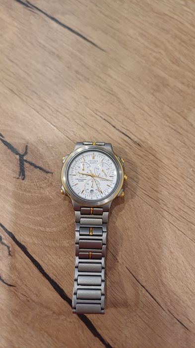 Citizen Titanium Chronograph Alarm