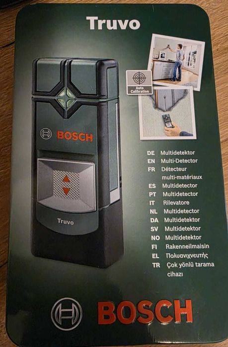 Detector cabluri și metal Bosch TRUVO