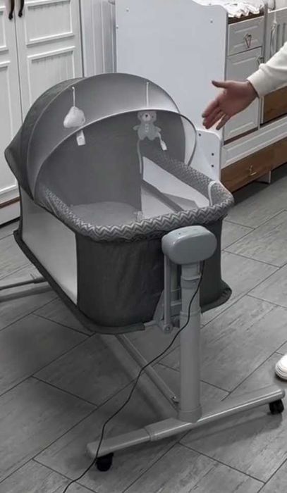 Детская электрическая колыбель кроватка