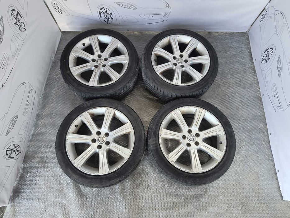 Set 4 Jante Aliaj 18 Inch Jaguar XF / XJ / Cod OEM 6W88-1007-AB (12A)