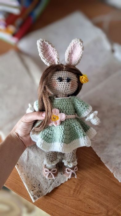 Вязаные куклы ручной работы