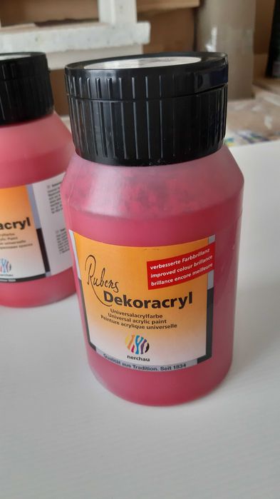 Акрилни бои, качествени, германски за художници и не само, 750 ml.