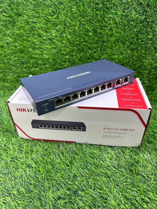 Камера бля видеонаблюдения 

8-портовый неуправляемый коммутатор Fas